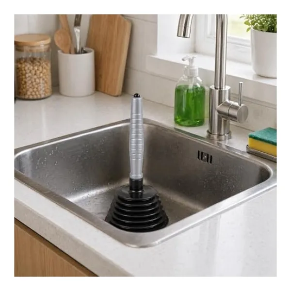 25 cm Körüklü Lavabo Pompası, Tıkanıklıkları Açmak Için Pratik Çözüm