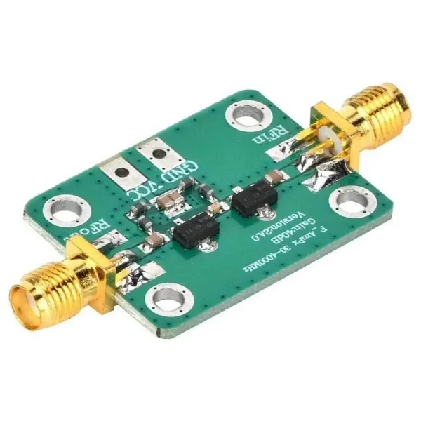 30-4000MHz 40dB Gain RF Geniş Bant Amplifikatör Modülü