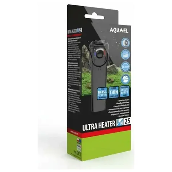 Aquael Ultra Heater 25W Plastik Akvaryum Isıtıcısı