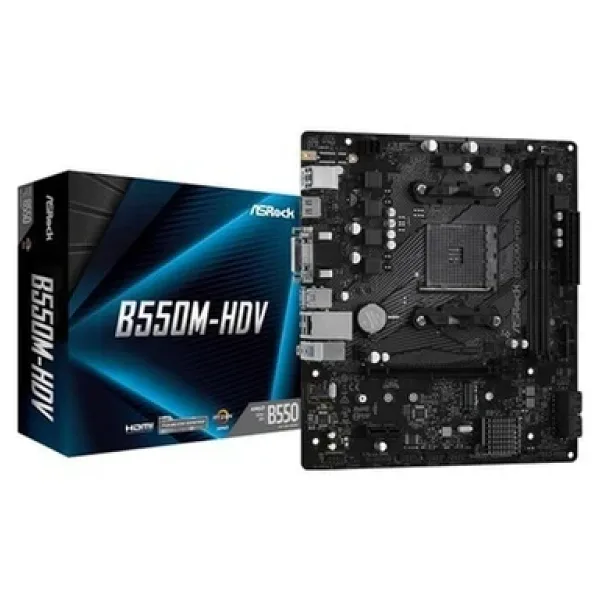 Asrock B550M-HDV AMD AM4 DDR4 Micro ATX Anakart