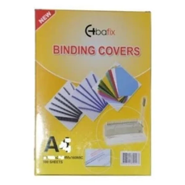 Bafix A-4 Pvc Cilt Kapağı 160 Micron Mat Pembe (1 Paket 100 Adet)