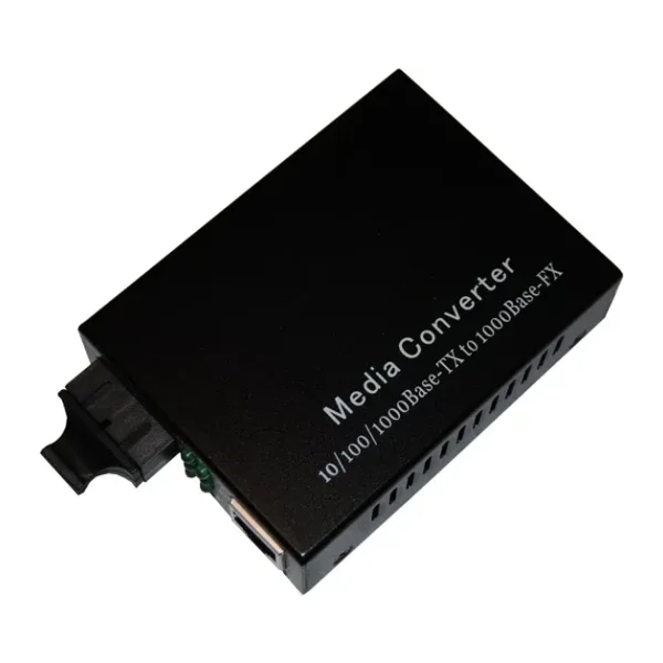 Beek 10/100/1000BaseT-1000LX Media/Rate Converter, SM, SC, 20 km