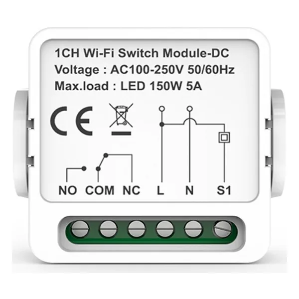 BilTeknik Tuya Wifi Kuru Kontak Akıllı Röle