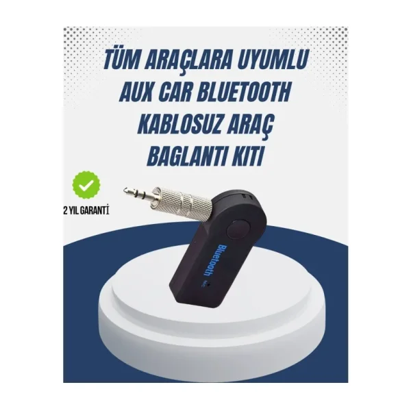 Bluetooth Destekli Aux Müzik Ve Konuşma Cihazı