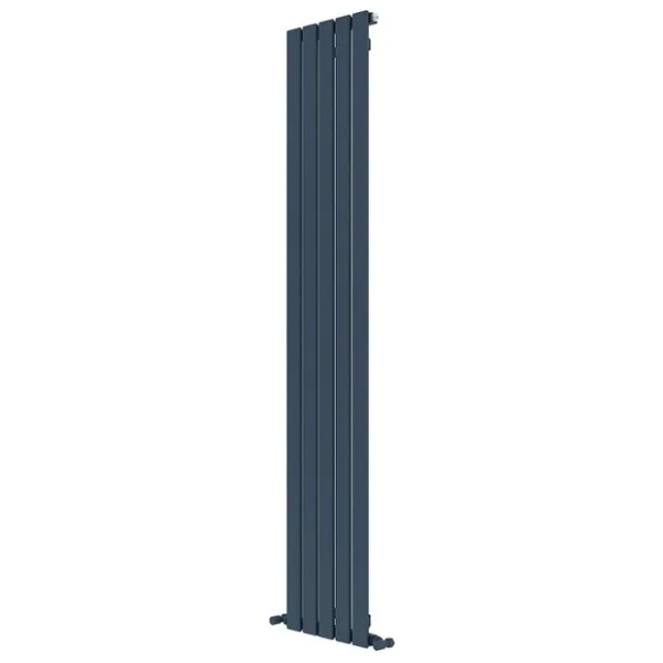 Carisa Plata Dikey Alüminyum Radyatör Modern Tasarım Antrasit 180x35 Cm