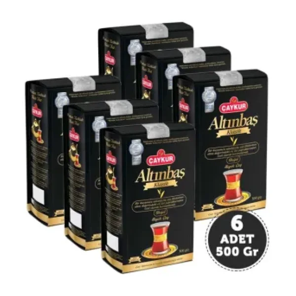 Çaykur Altınbaş 500 gr 6'lı Çay
