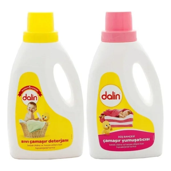 Dalin Sıvı Çamaşır Deterjanı 1500 ml Düş Bahçesi Yumuşatıcı Çocuk ve Bebek Ürünü - 1 kg