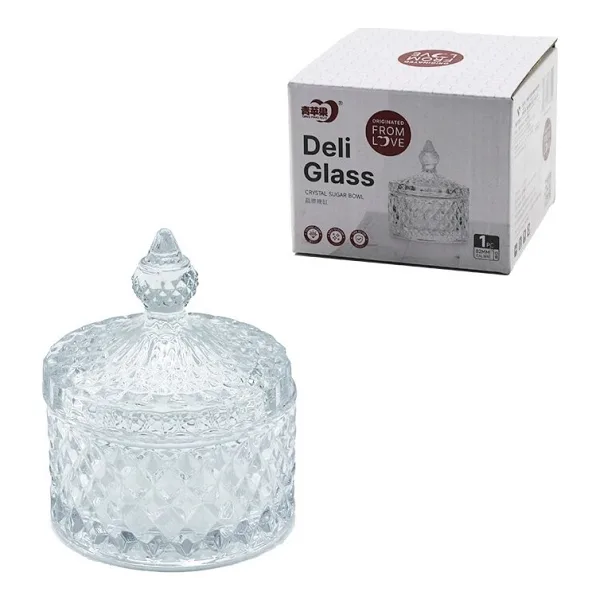 Deli Glass TG1073-3/L1 Dıamond Cam Şekerlik