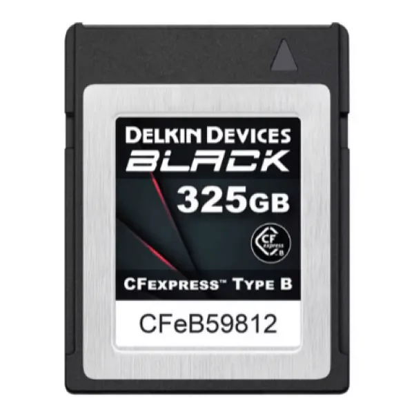 Delkin Devices Black 325 GB CFexpress Type-B Hafıza Kartı
