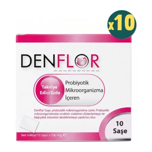 Denflor Probiyotik 10 Saşe 10 Adet