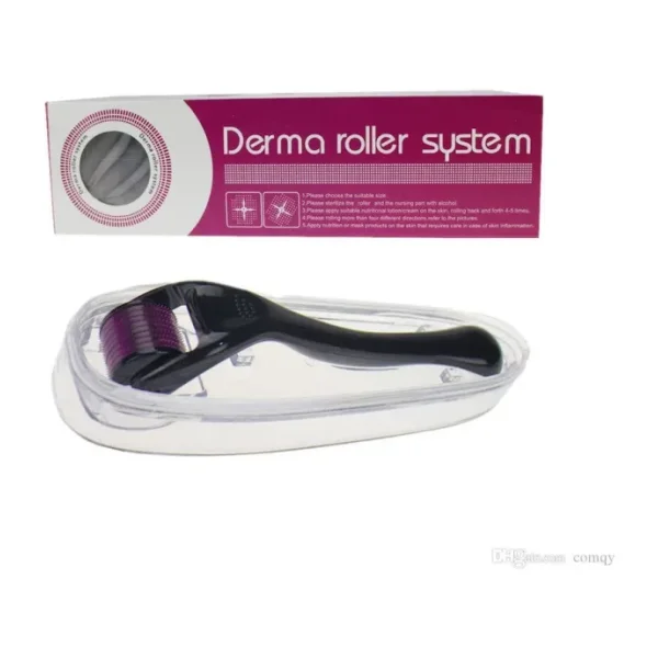 Dermaroller 540 Iğneli 0.5 mm Derma Roller Saç Cilt Yüz Tarak