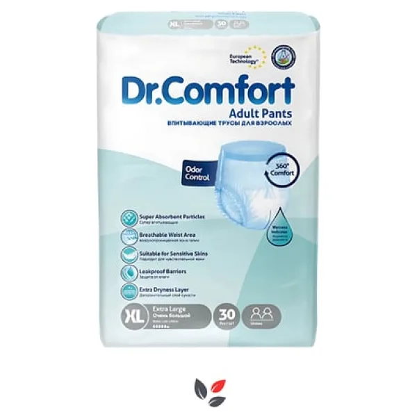 Dr.Comfort Belbantlı Ekstra Büyük Boy XL 30'lu Hasta Bezi