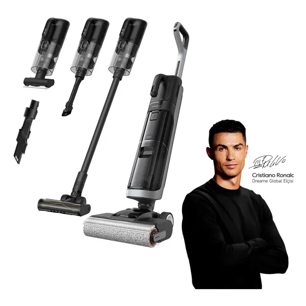 Dreame H14 Dual Akıllı Islak Kuru Şarjlı Dikey Süpürge