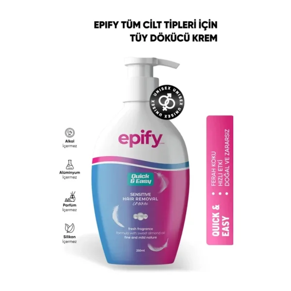 Epify Tüy Dökücü Krem 250 ml