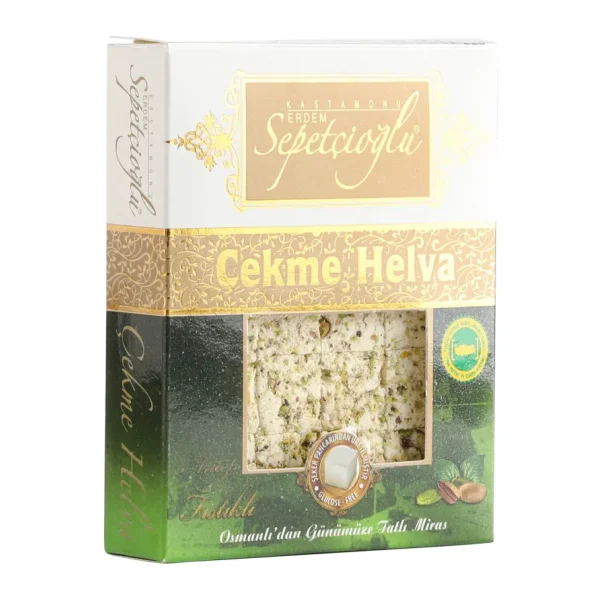 Erdem Sepetçioğlu Antep Fıstıklı Çekme Helva 120 gr