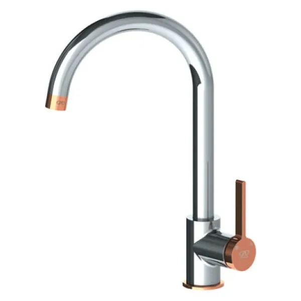 GPD Gildo MTE165-K-R Tek Gövde Krom Rose Gold Mutfak Bataryası