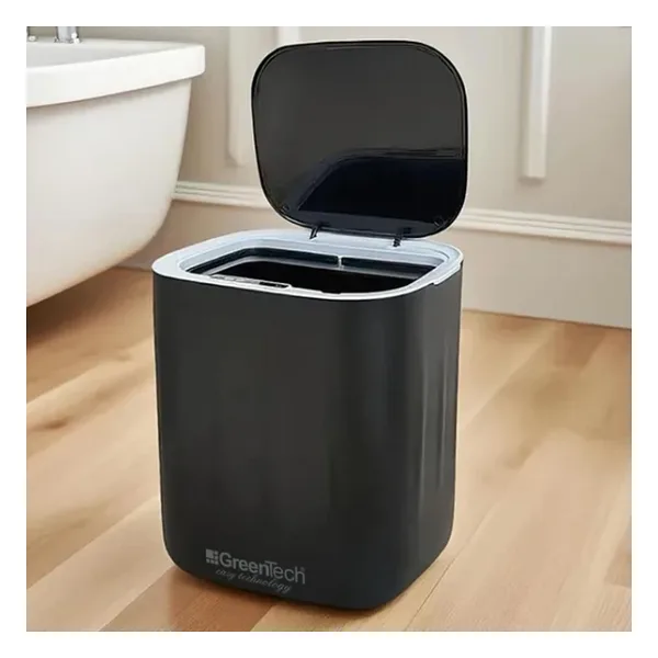 Greentech Sensörlü 28 Litre Çöp Kovası (Şarj Edilebilir Lityum Pilli) / GT-SC07S