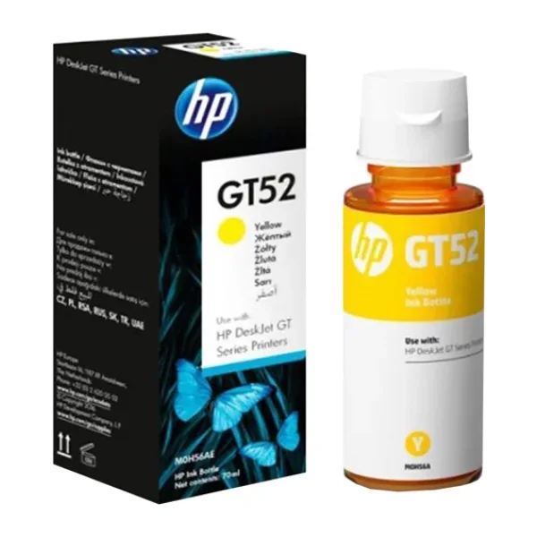 HP GT52 M0H56AE Sarı Mürekkep