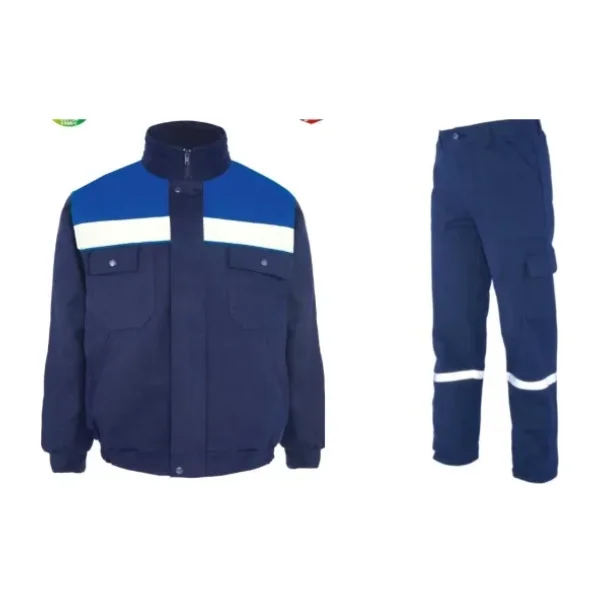 İş Takımı 7/7 Gabardin Kapitoneli Reflektörlü %100 Pamuk XL