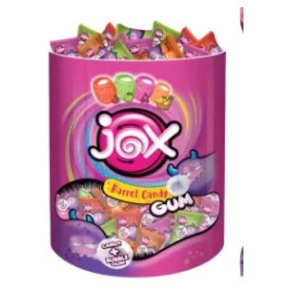 Jox Bonbon Candy Gum Silindir 5,9 Gr/e x 200 Adet - 1 kg
