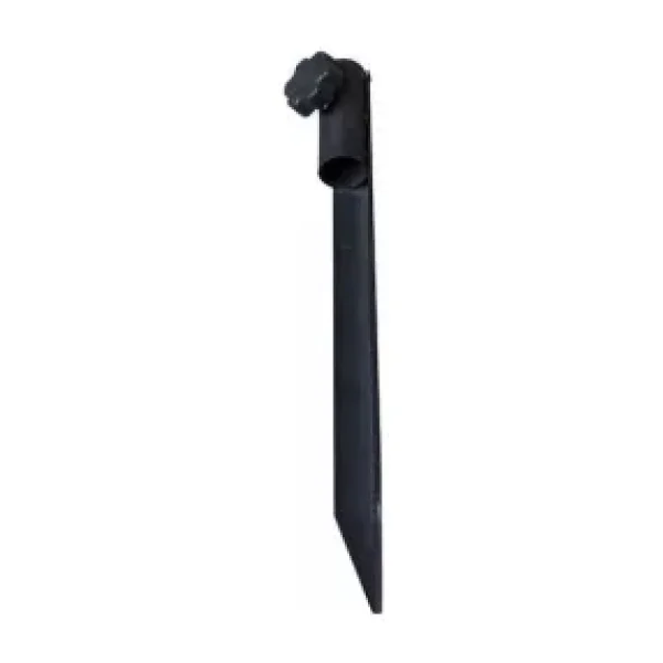 Leva House Metal Şemsiye Kazığı Siyah 40 Cm