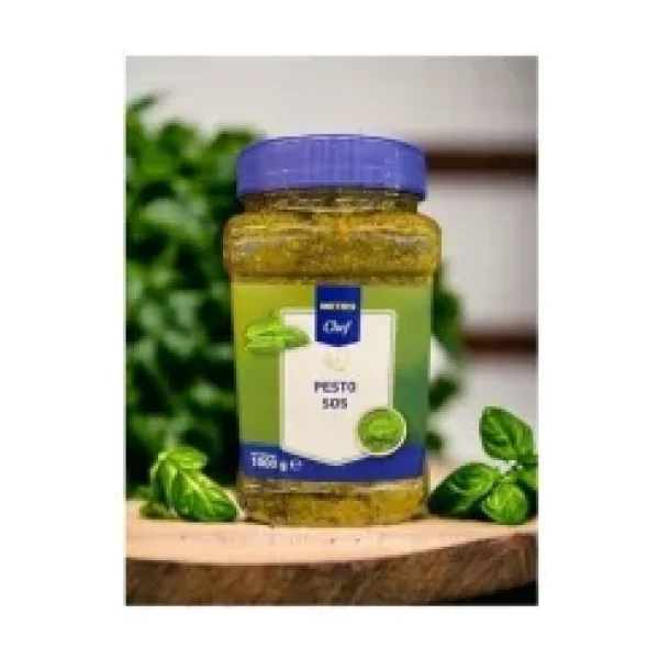 Metro Chef Fesleğen Pesto Sos 1000 Gr.