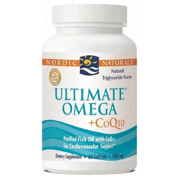 Nordic Naturals Ultimate Omega + CoQ10 60 Kapsül