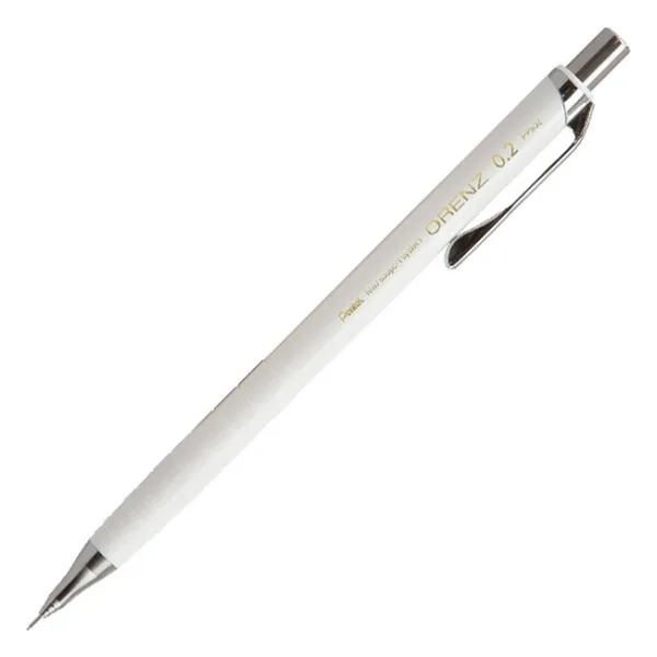 Pentel Versatil Kalem 0.2 Beyaz Renkli İnce Çizgi Yazım İçin 1 Adet Orenz Mekanizmasıyla