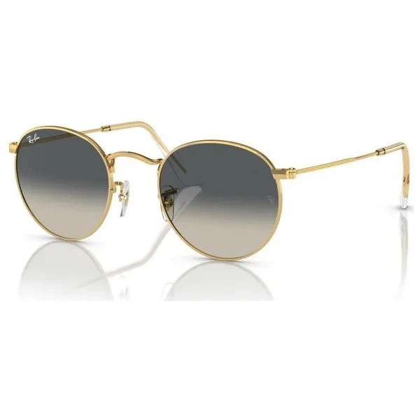 Ray-Ban Round Metal 3447 001/71 Gold-Grey Güneş Gözlüğü
