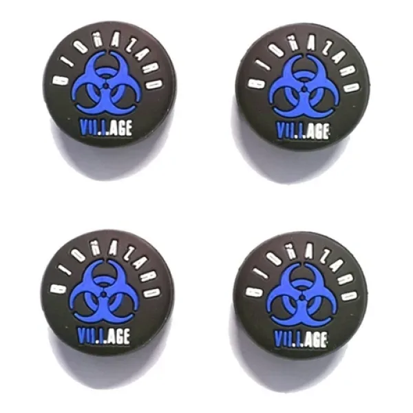 Resident Evil Village Ps3-Ps4-Ps5-Xbox One-X-S-Series X Series S Analog Koruyucu Silikon Pad