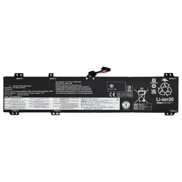 RETRO Lenovo Legion 5 Pro-16ARH7, L21C4PC1 Notebook Bataryası
