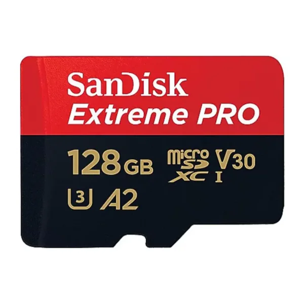 SanDisk Extreme Pro SDSQXCD-128G-GN6MA Class 10 UHS-I U3 A2 V30 128 GB Micro SD Kart