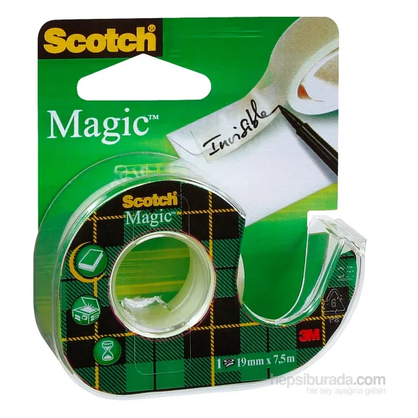 Scotch Magic 19 mm x 7.5 m Kesicili Bant