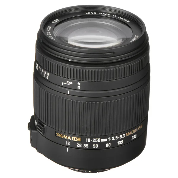 Sigma 18-250mm f/3.5-6.3 DC OS Macro HSM Lens