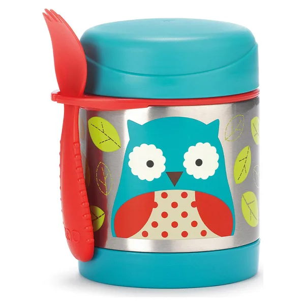 Skip Hop Zoo Baykuş Paslanmaz Çelik Termos 325 ml