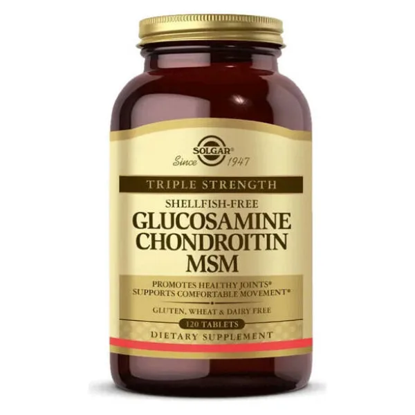 Solgar Glucosamine Chondroitin MSM 120 Tablet