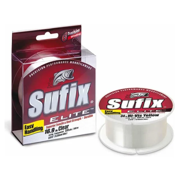 Sufix Elite Misina - CLEAR - 0.28MM - 300MT - 6.6KG