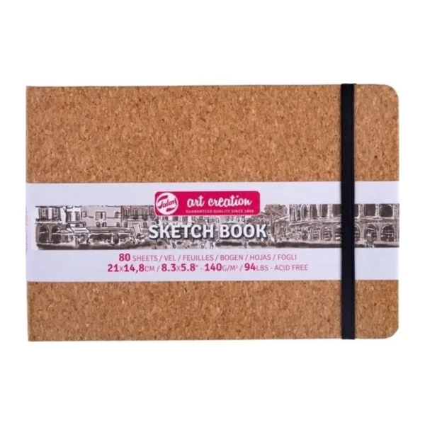 Talens Art Creation Sketchbook Sert Kapak Eskiz Defteri 140 Gr 21X14,8 Cm 80 Yp Cork