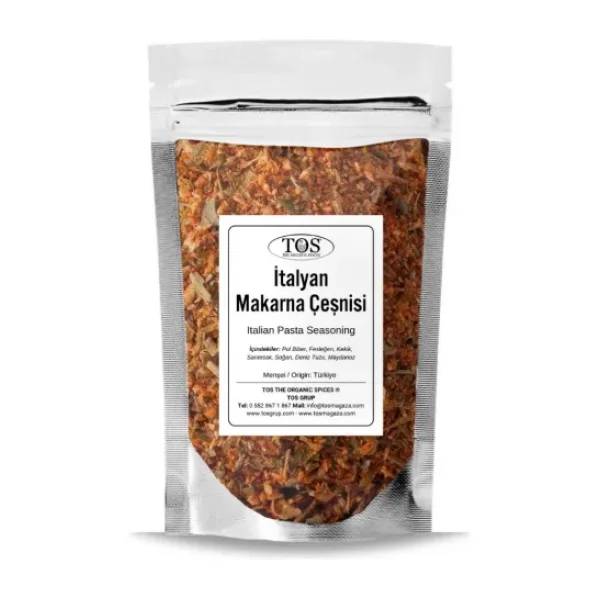 Tos The Organic Spices İtalyan Makarna Çeşnisi 500 gr