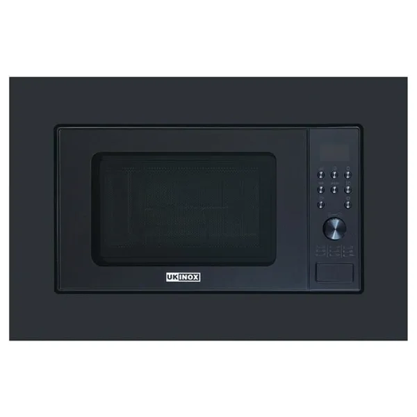 Ukinox Nano X 20 lt Siyah Ankastre Mikrodalga Fırın