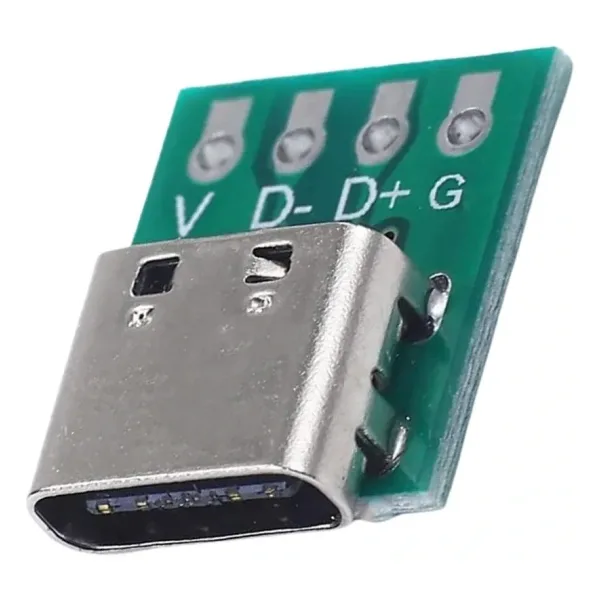 USB Type-C To 4 Pin DIP Çevirici - Type-C Modül Kartı