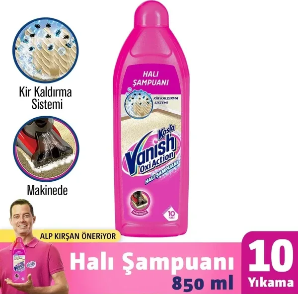 Vanish Kosla Gold Makine Halı Şampuanı 850 ml
