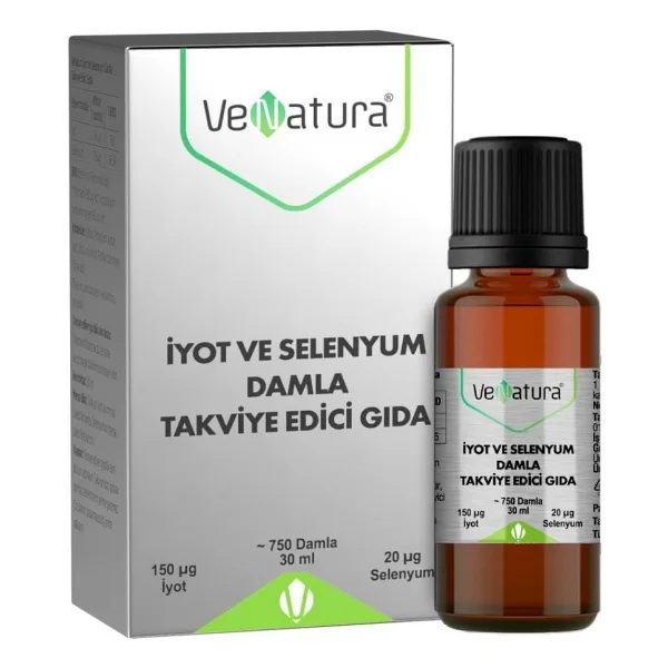 Venatura İyot + Selenyum 30 ml Damla