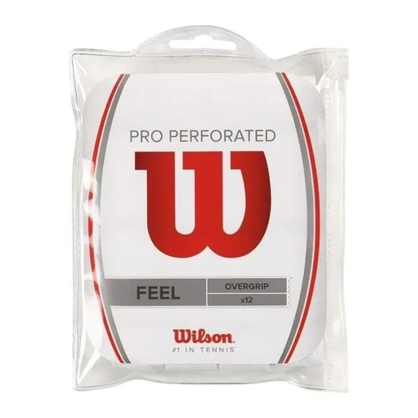 Wilson WRZ4006WH Pro Perforated 12'li Tenis Gribi
