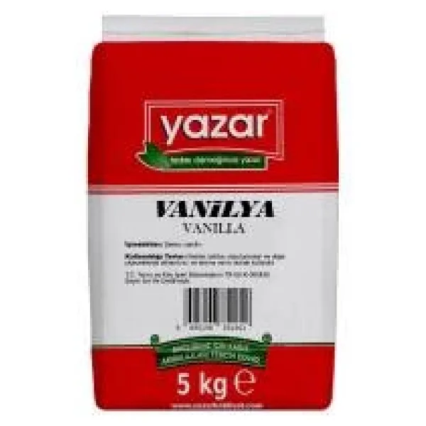 Yazar Baharat Vanilya Şekerli 5 Kg