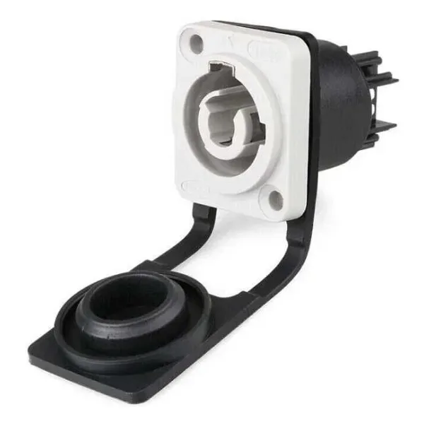 YF-24-C03SX-02-001 3-Pin IP67 Şase Tip Powercon Konnektör - Erkek