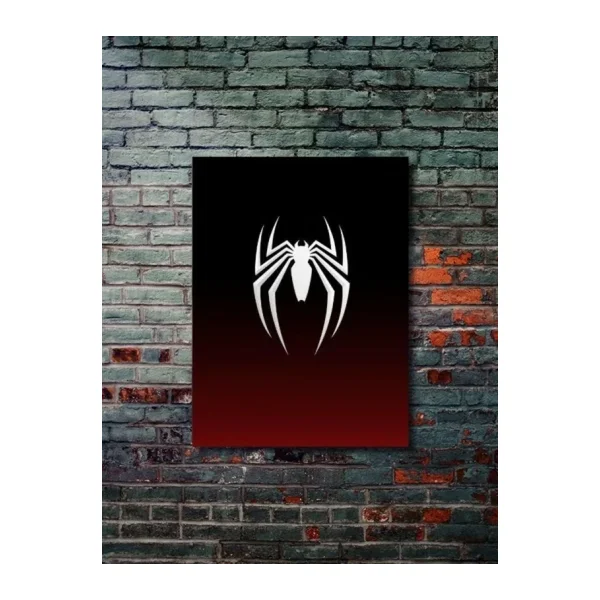 ZNC Spiderman, Marvel, Dizi, Film ve Karakter Özel Tasarım Poster Serisi, Eşsiz Tasarım,