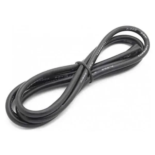 14 AWG Silikon Kablo Siyah - 1 Metre