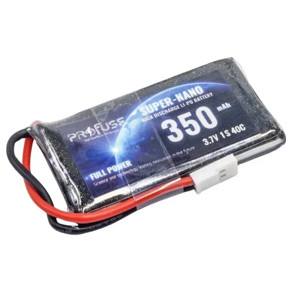 3.7V 1S 350mAh 40C Lipo Batarya