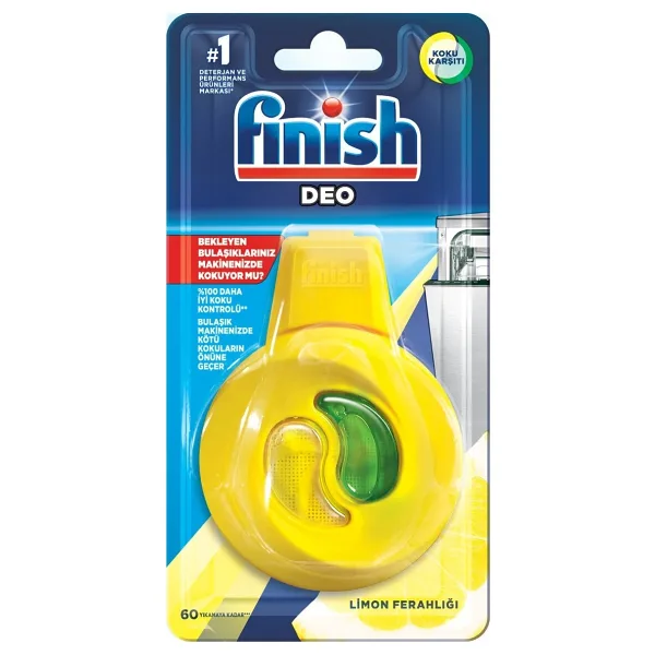 4 Adet Finish Bulaşık Makinası Deo Limon